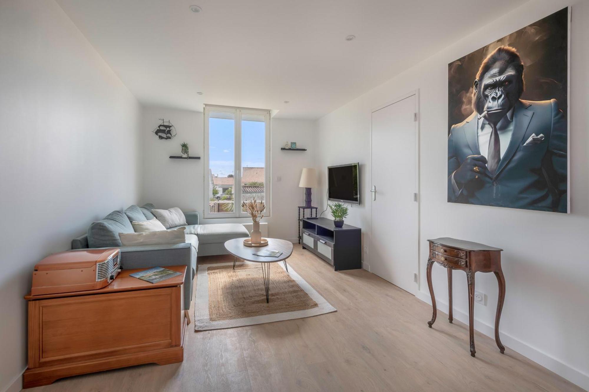 Maison Familiale A 400M De La Mer Pour 8, ปอร์นิก ภายนอก รูปภาพ