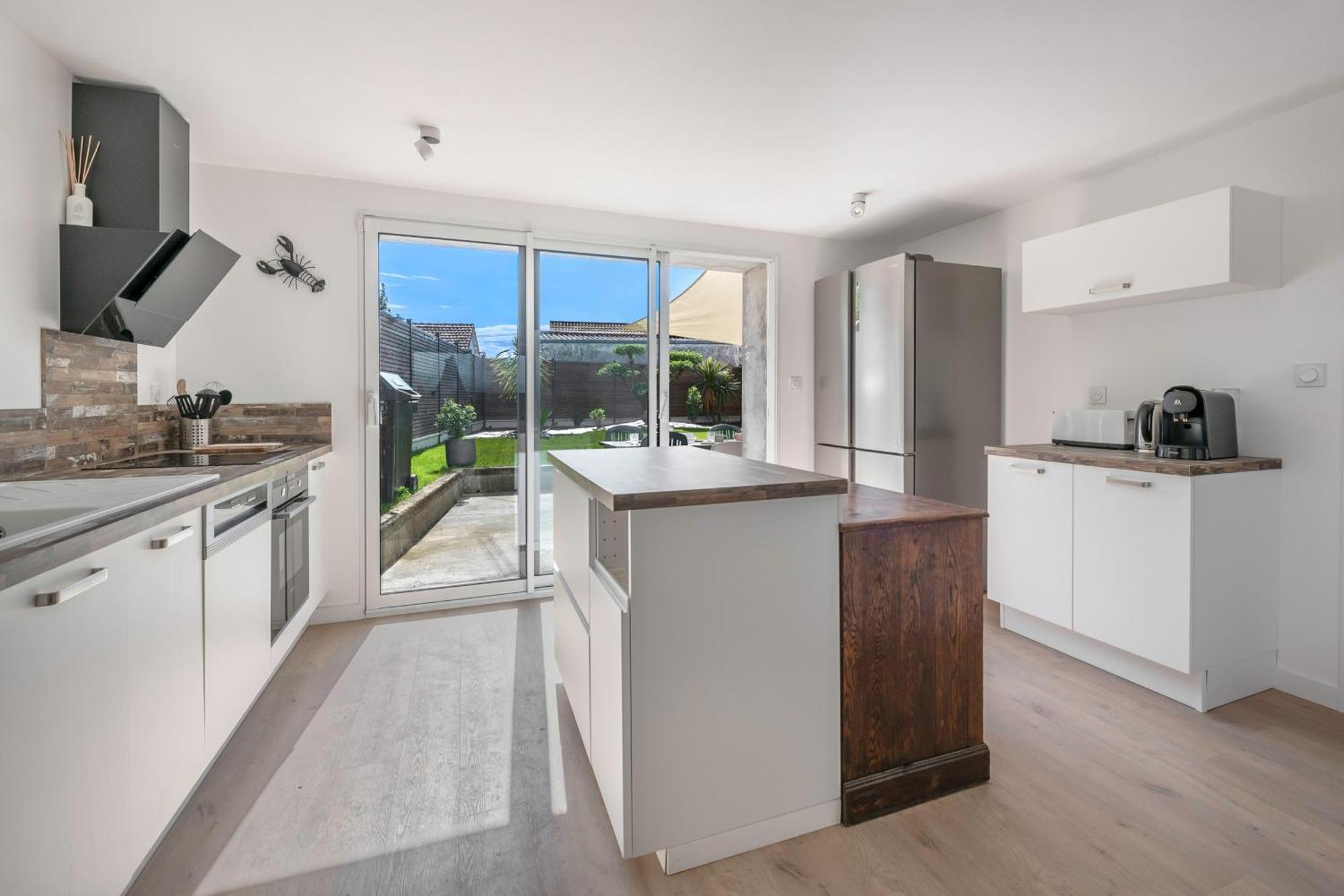 Maison Familiale A 400M De La Mer Pour 8, ปอร์นิก ภายนอก รูปภาพ