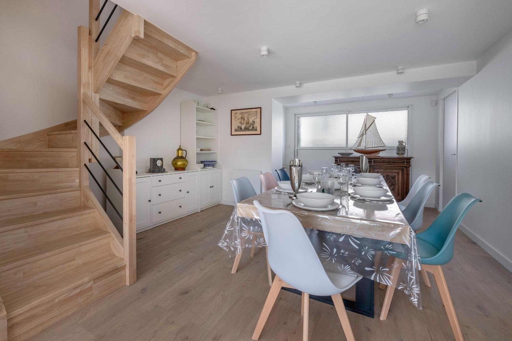 Maison Familiale A 400M De La Mer Pour 8, ปอร์นิก ภายนอก รูปภาพ