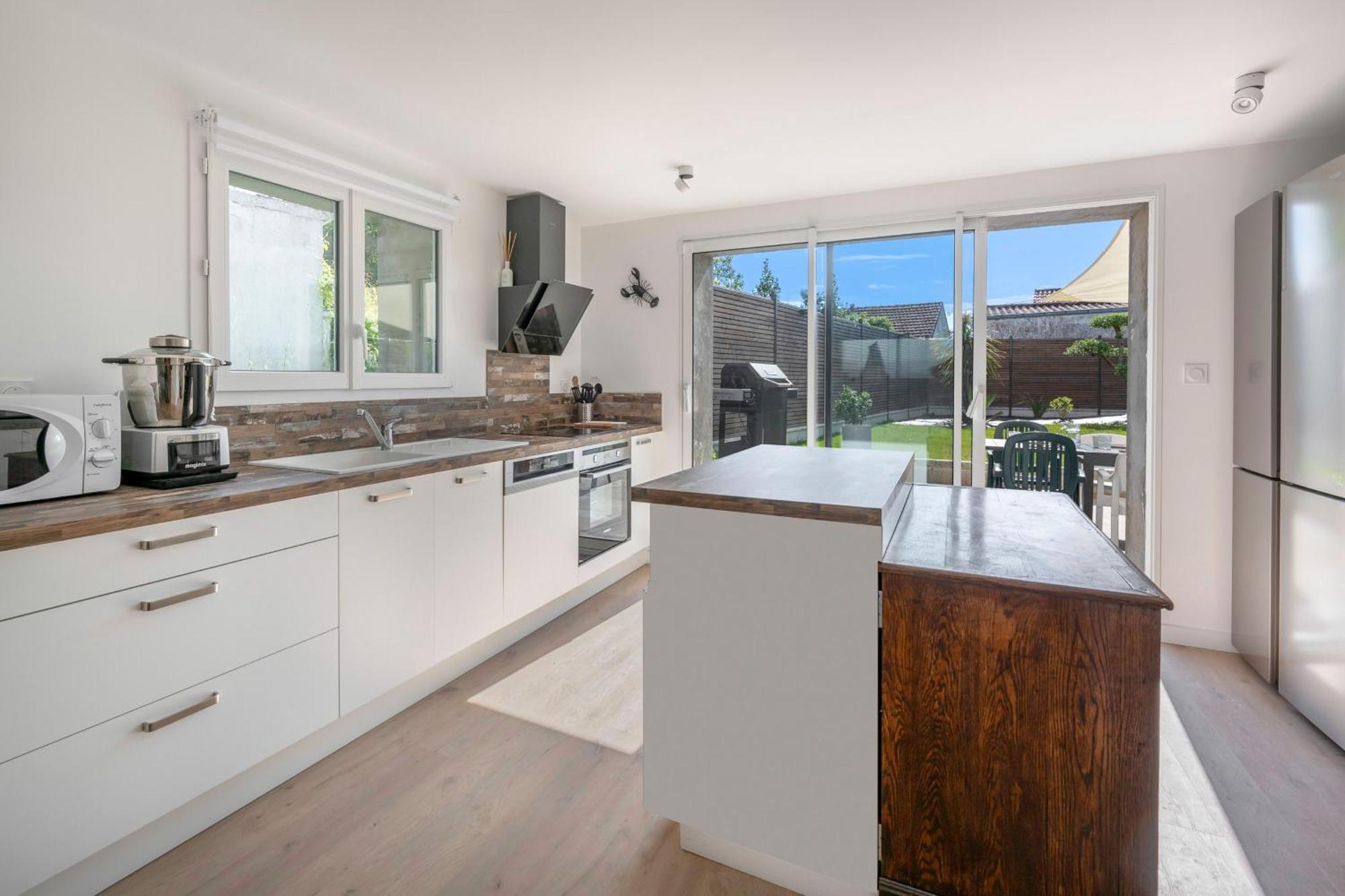 Maison Familiale A 400M De La Mer Pour 8, ปอร์นิก ภายนอก รูปภาพ