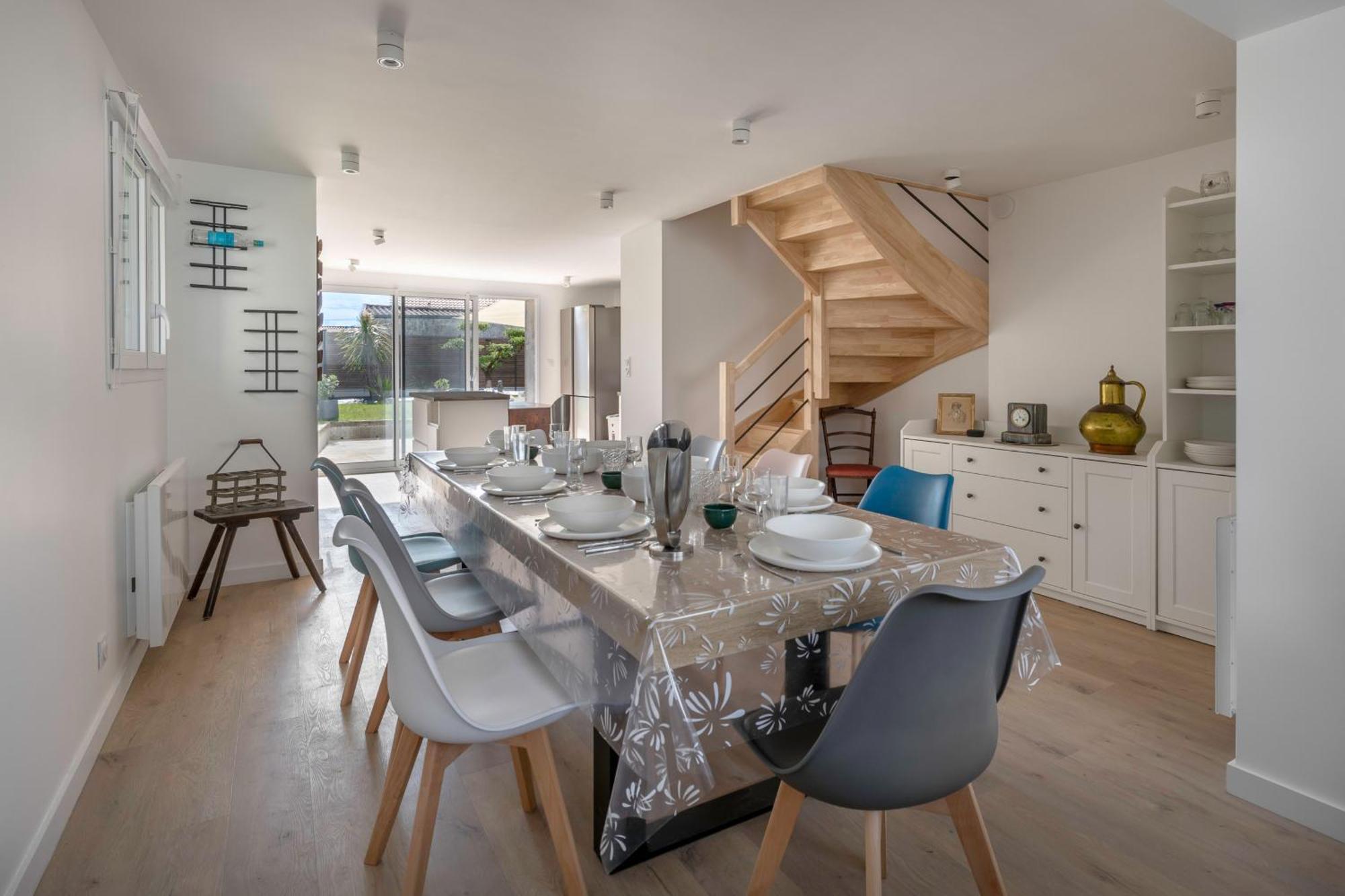 Maison Familiale A 400M De La Mer Pour 8, ปอร์นิก ภายนอก รูปภาพ